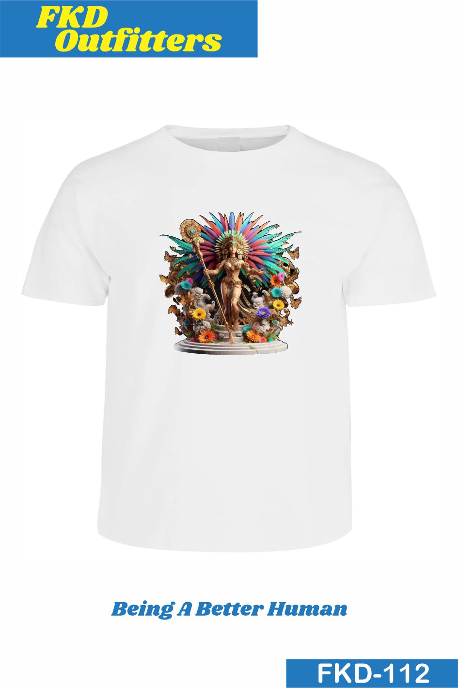 Playera Deidad Azteca