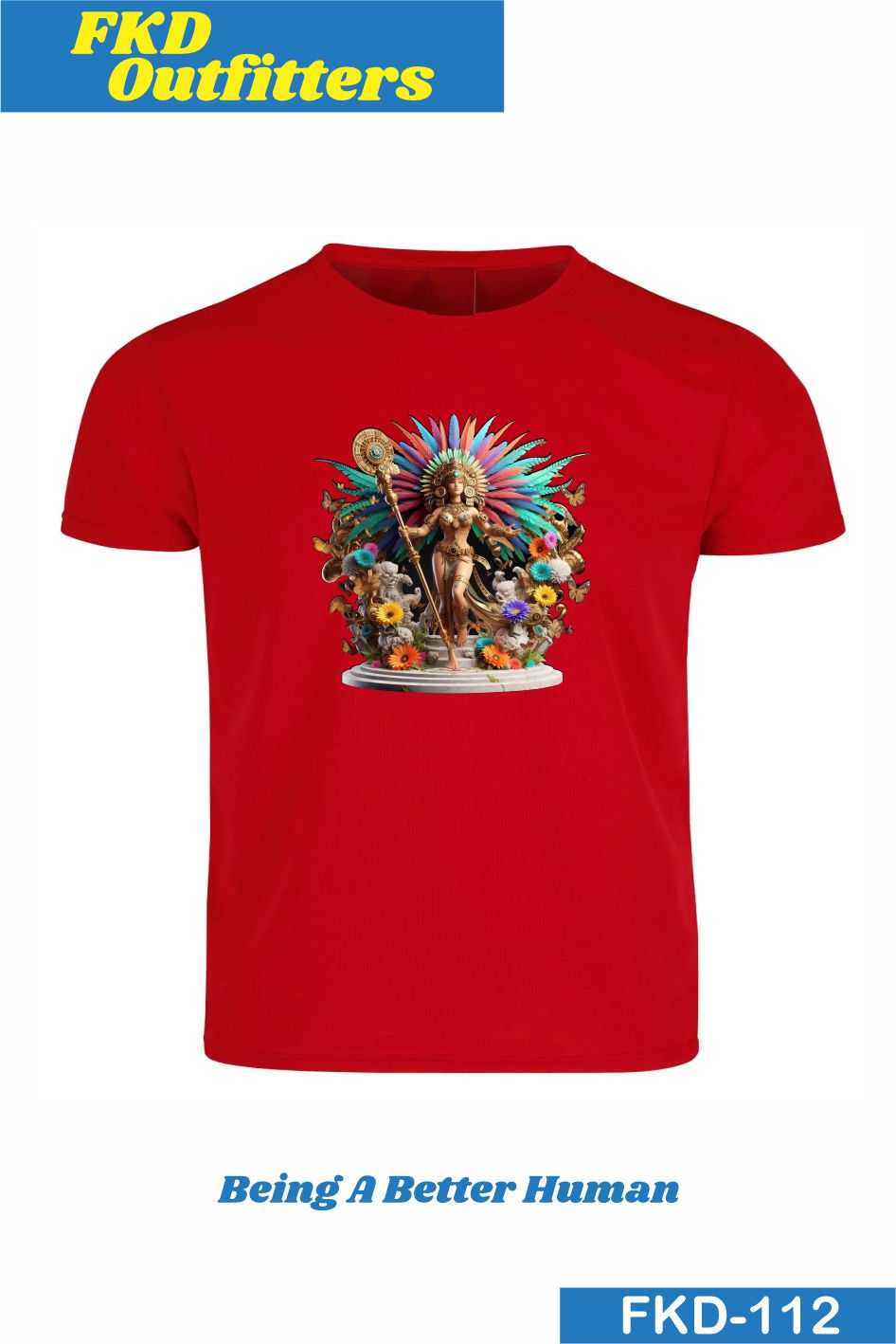 Playera Deidad Azteca