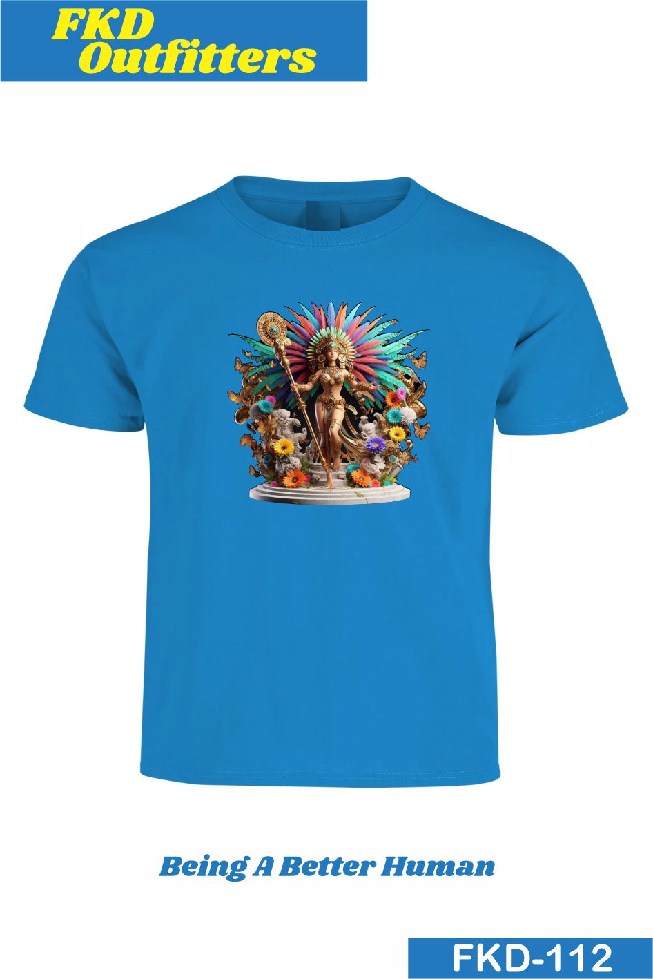 Playera Deidad Azteca