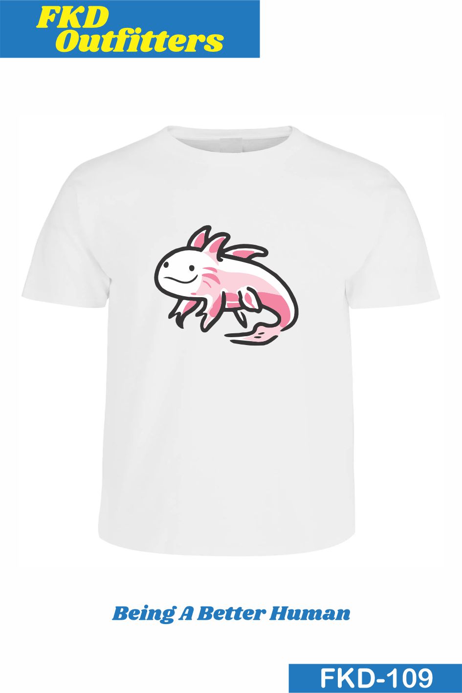 Playera Axolotl