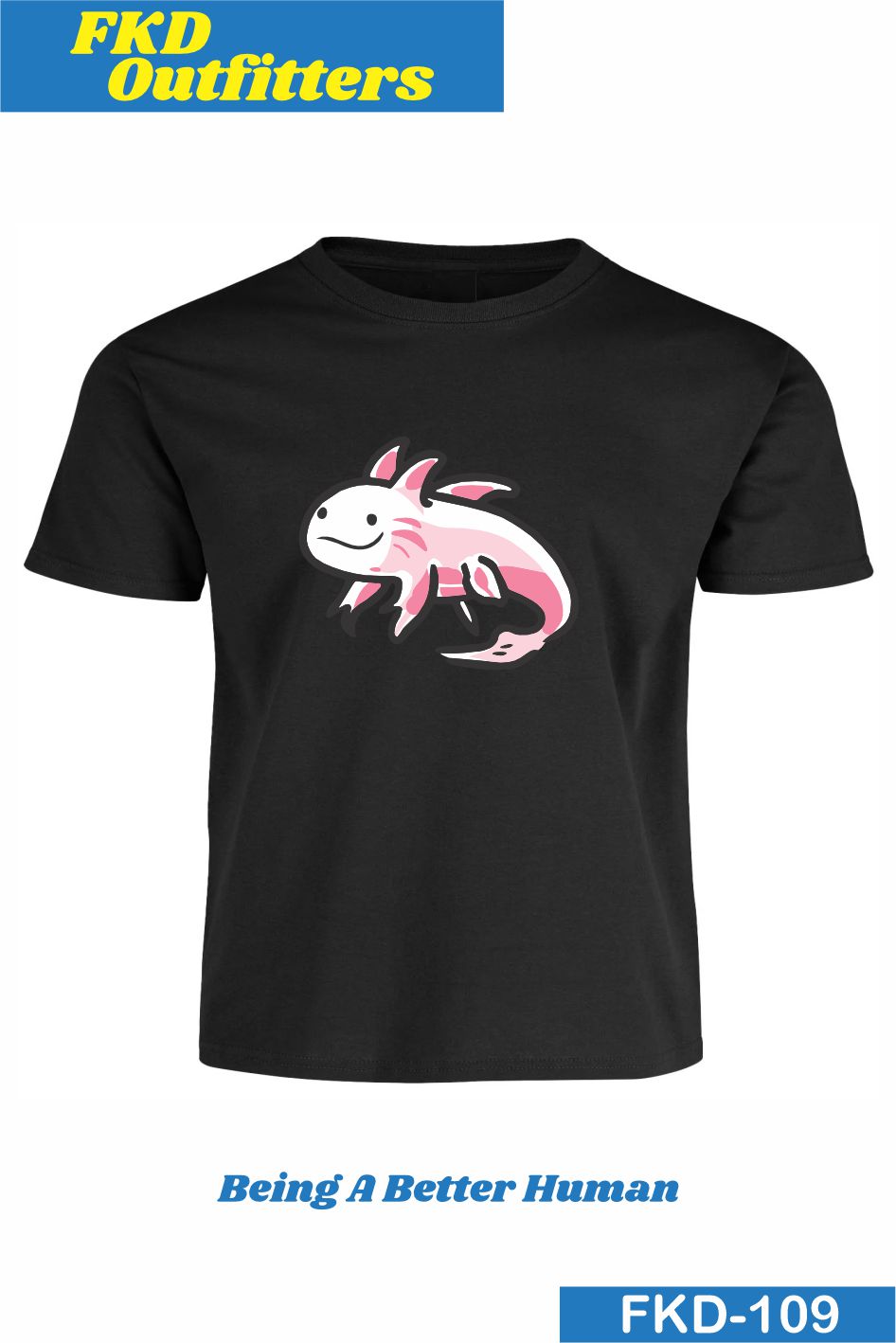 Playera Axolotl