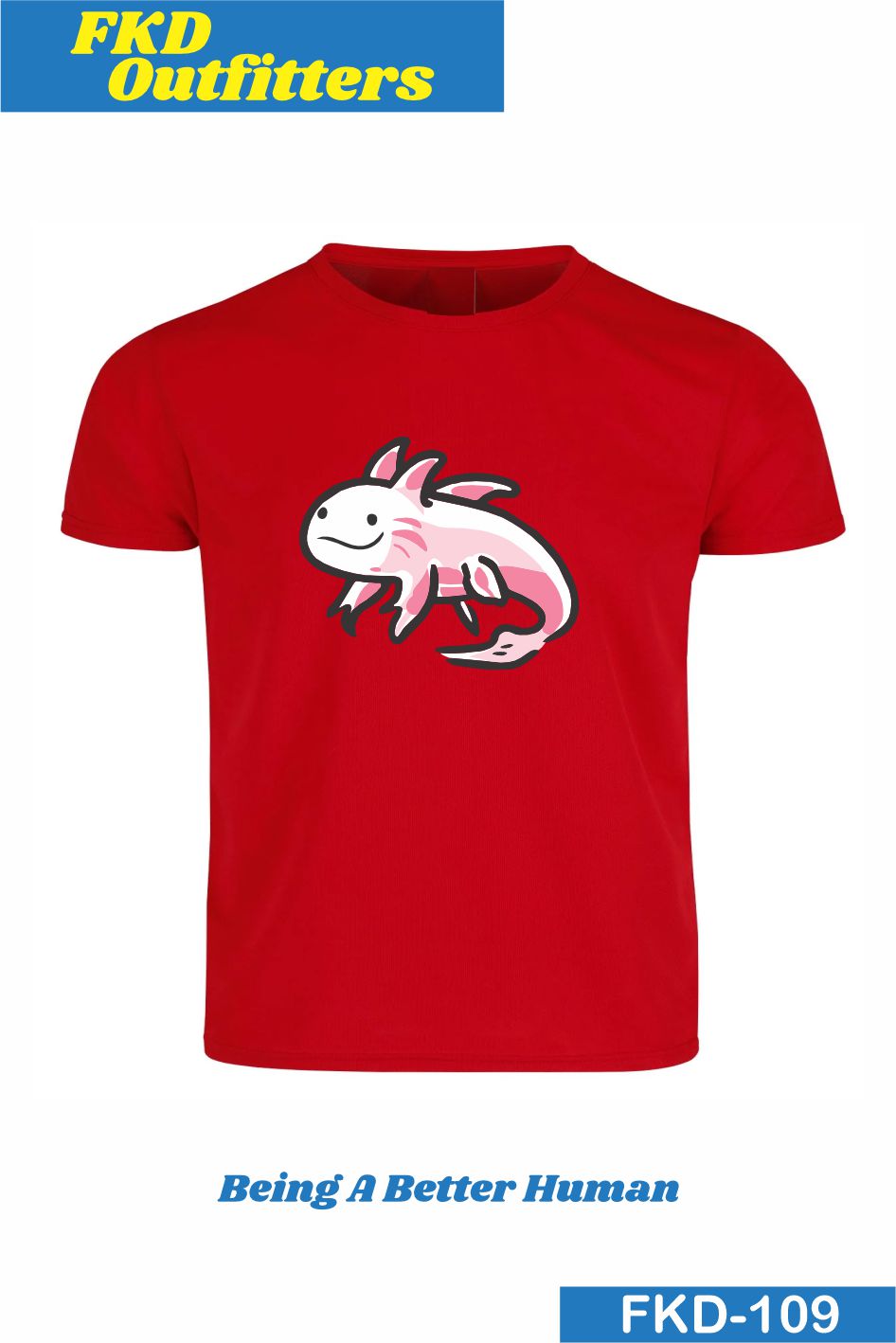 Playera Axolotl